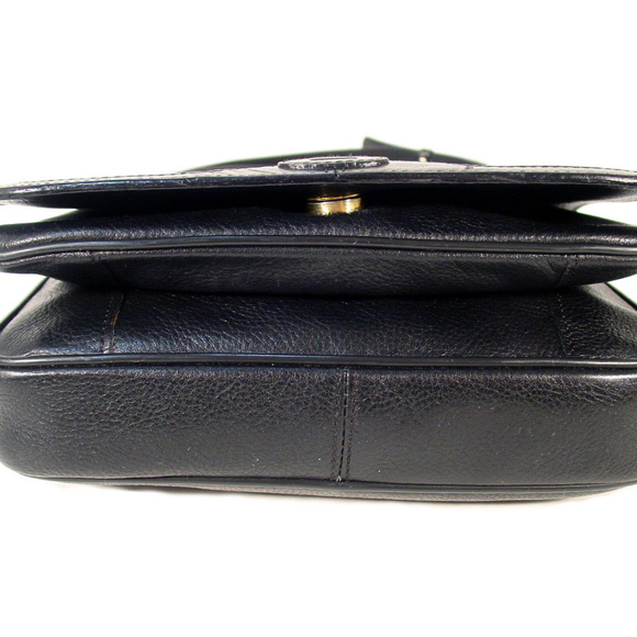 BALLY Authentic Vintage Leather Flap Crossbody Bag - Picture 3 of 7